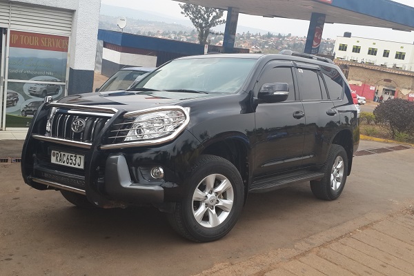 Vehicle rental Rwanda:,Toyota Prado