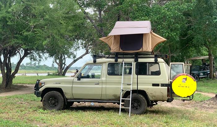 RoofTop Tent Cars Hire in Rwanda