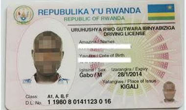 International Driving Permit,Rwanda driving license