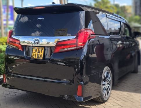 Toyota Alphard rental Rwanda: